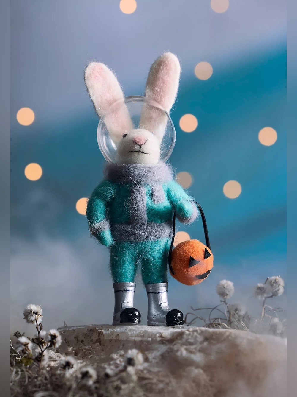 Anthropologie Terrain Astronaut Bunny Felt Critter